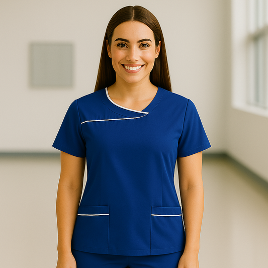 Haut de gommage médicaux pour femme