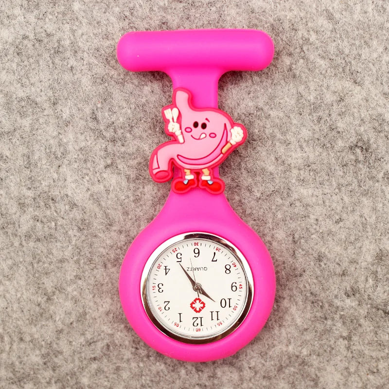 Montres de poche unisexe en silicone personnalisées