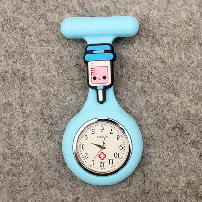 Montres de poche unisexe en silicone personnalisées
