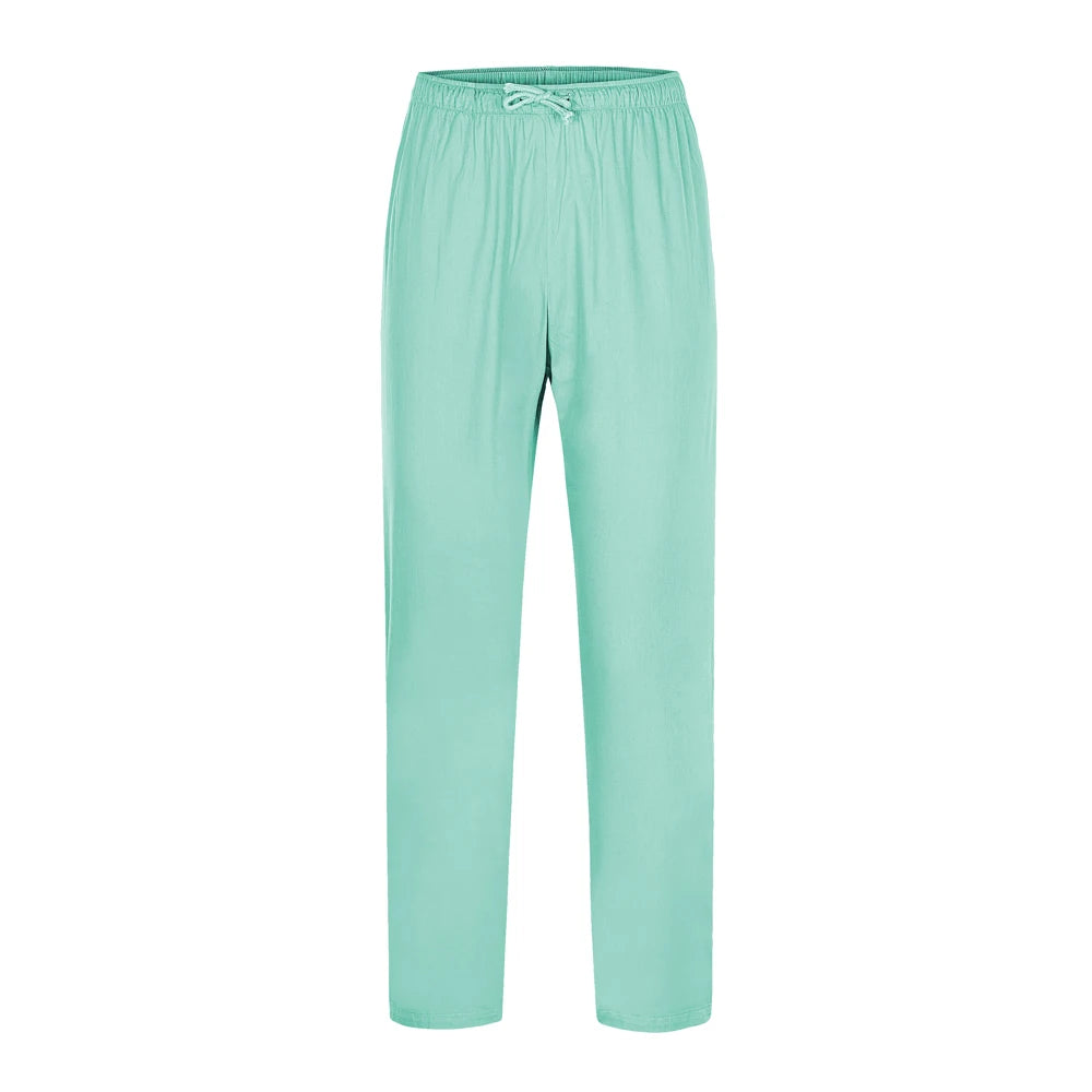 Pantalons de gommage élastique unisexe