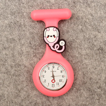 Montres de poche unisexe en silicone personnalisées