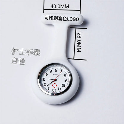 Montres de poche unisexes en silicone standard