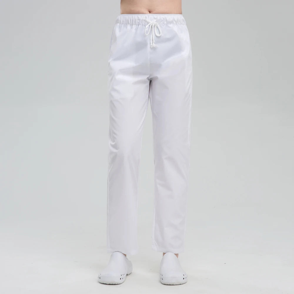 Pantalons de gommage élastique unisexe