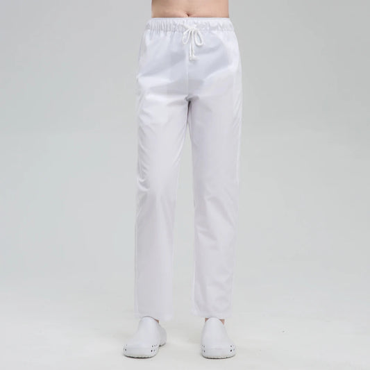 Pantalons de gommage élastique unisexe