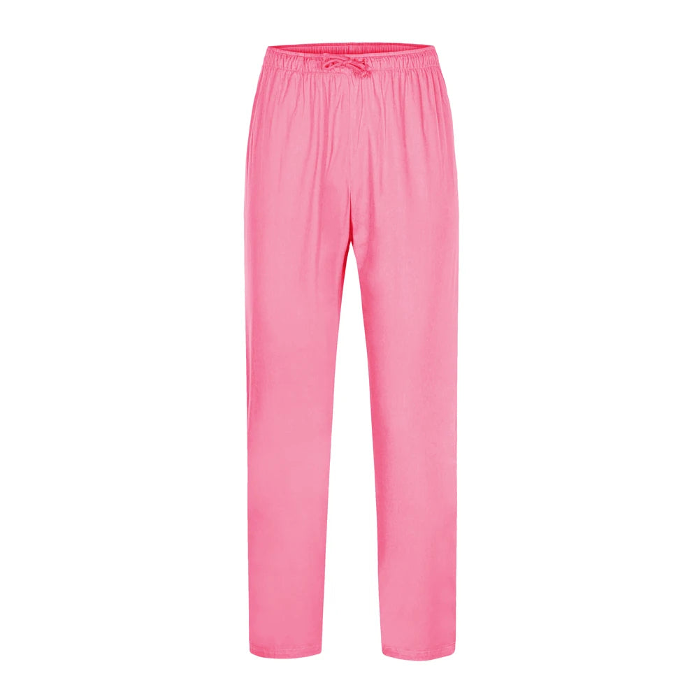 Pantalons de gommage élastique unisexe
