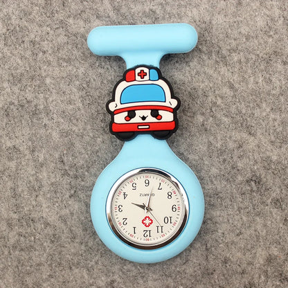Montres de poche unisexe en silicone personnalisées