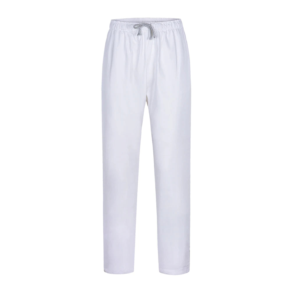 Pantalons de gommage élastique unisexe