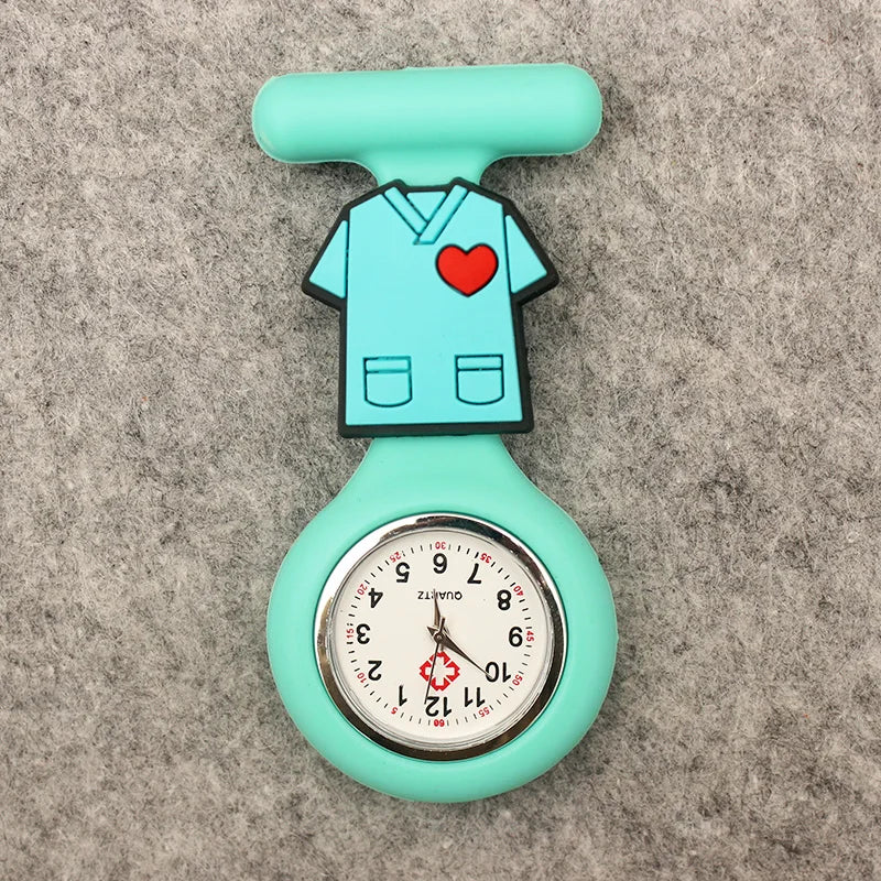 Montres de poche unisexe en silicone personnalisées