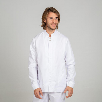 blouse médicale homme à manches courtes et longues